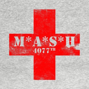 MASH, Red Cross distressed T-Shirt